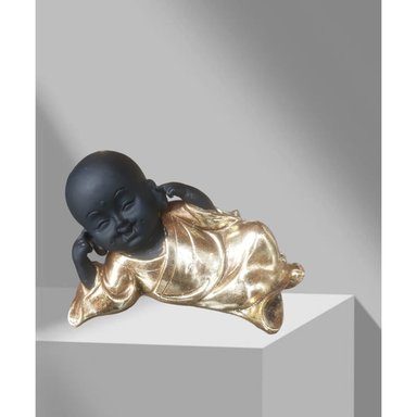 ADORNOS ADORNO MODERNOS DORADO BUDAS LA FELICIDAD