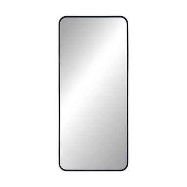 ESPEJO MODERNO RECTANGULAR HIERRO NEGRO METAL 170X75CM