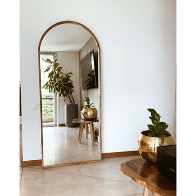 ESPEJO ARCO OVALADO RUSTICO 170X65 CM - 3