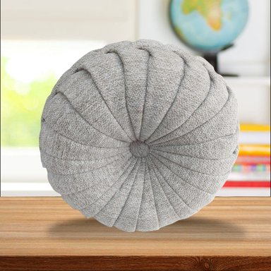 COJÍN DECORATIVO ECO TEJIDO 35X15CM BEIGE