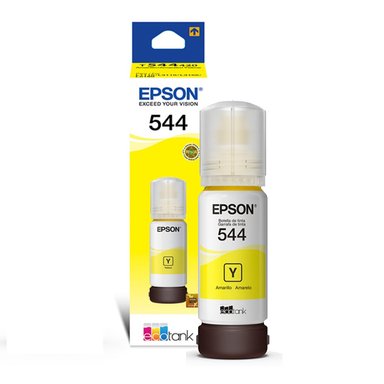 TINTA EPSON T544 AMARILLO BOTELLA IMPRESORA YELLOW