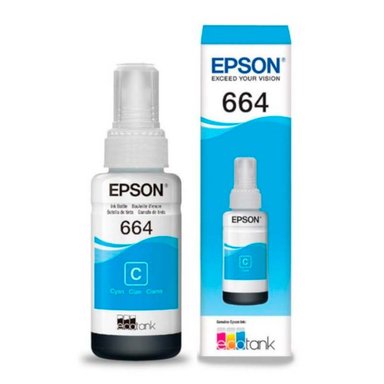 TINTA ORIGINAL EPSON T664-CYAN