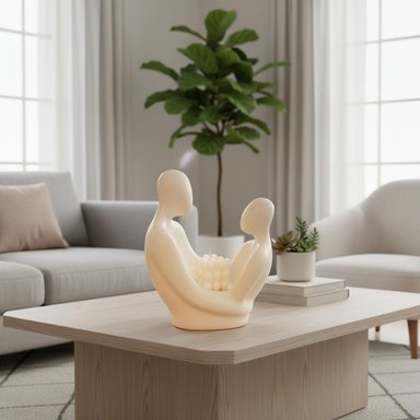 ADORNO MAP DESIGN PAREJA NUESTRO EJE 22 X 16 X 25