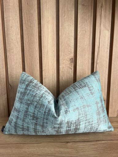 FUNDA COJIN MAP DESIGN BEYNAT TURQUESA 50X30CM AQUA