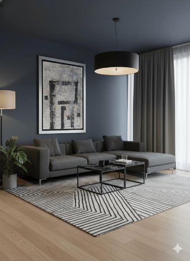 CUADRO DECORATIVO AL OLEO MAP DESIGN ABSTRACTO TEXTURE 64X84 CM