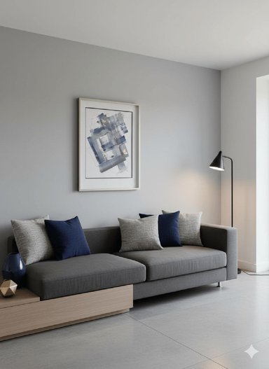 CUADRO DECORATIVO MAP DESIGN FIGURA CONTEMPORANEA 66X85 CM