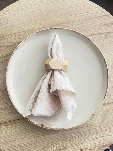 SERVILLETA DE TELA PALMAS 33X31 CM