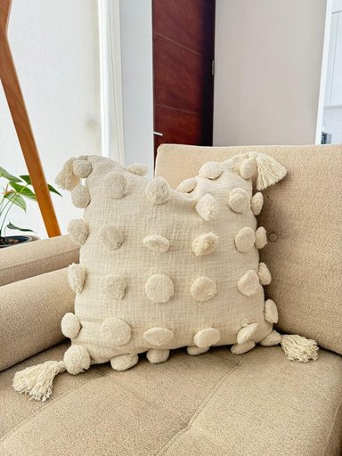 COJÍN CUADRADO MODERNO BOHO 45X45 CM