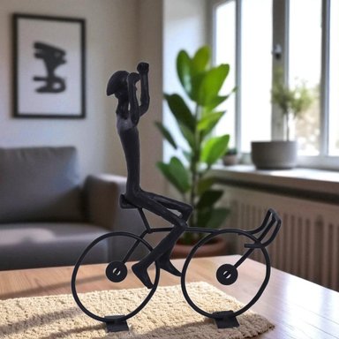 ADORNO CICLISTA DECOR 15X10X19 CM
