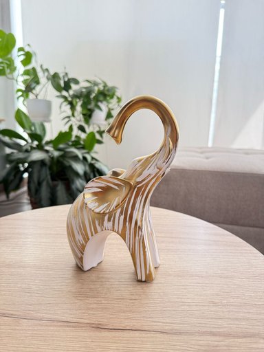 ADORNO ELEFANTE 14.5X08X22 CM