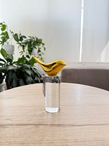 ADORNO PAJARITO DECOR 4.5X4.5X15 CM