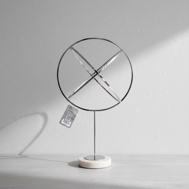 ADORNO TOTEM STAND ÁTOMO 22X23X39 CM