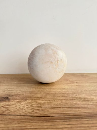 ESFERA DECORATIVA TIPO MÁRMOL 11X35X11 CM