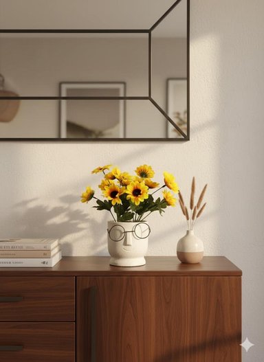 ARREGLO FLORAL GIRASOL GLASSES