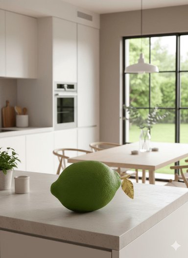 ADORNO DECORATIVO LIMÓN 25X16X17 CM