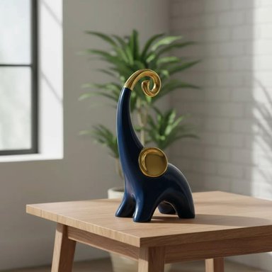 ADORNO ELEFANTE NADIR DECOR 12X08X23 CM TAMAÑO 10.5 X 6.5 X 19.5 CM