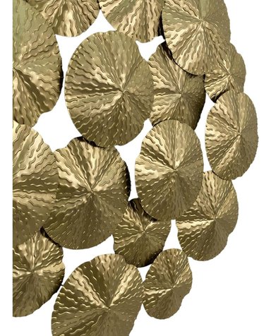 ESCULTURA PLACA DE PARED FLOWER - 4