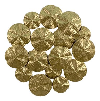 ESCULTURA PLACA DE PARED FLOWER - 5