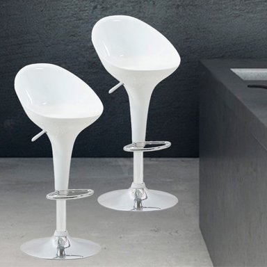 SET 2 BANCO BAR POP RIWAY BLANCO