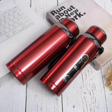 TERMO BOTELLA DE 1L ROJO