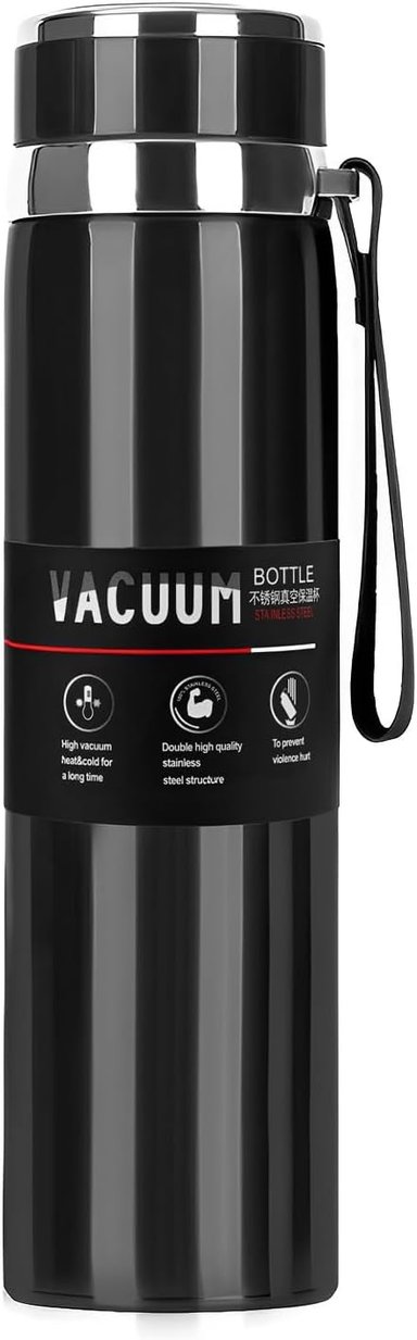 TOMATODO TERMO BOTELLA ACERO INOXIDABLE 1 LITRO