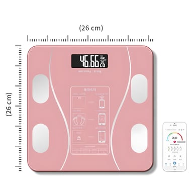 BALANZA DIGITAL BLUETOOTH SMART CONTROLA PESO GRASA CORPORAL - 3