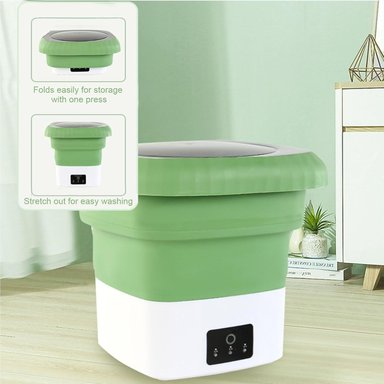 LAVADORA MINI PLEGABLE CENTRIFUGADO - 5