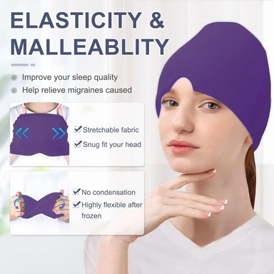 GORRO TERAPÉUTICO ALIVIAR LA MIGRAÑA - 5