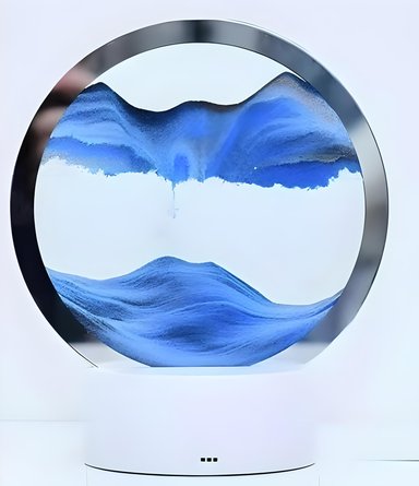 LÁMPARA DE MESA MULTICOLOR DE ARENA LED EFECTO 3D