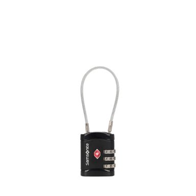 CANDADO PARA MALETA CABLELOCK 3 DIAL TSA BLACK