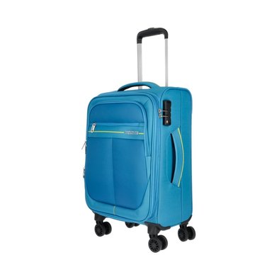 MALETA BLANDA AMERICAN TOURISTER SKYLAND CABINA ASTRO BLUE - 2