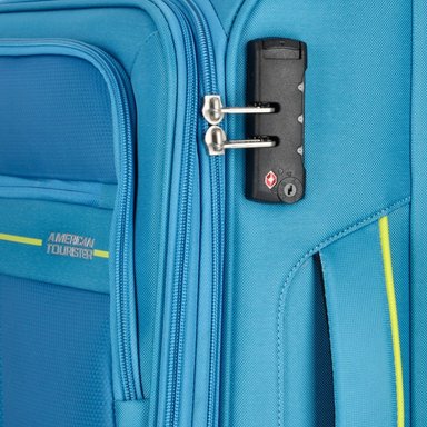 MALETA BLANDA AMERICAN TOURISTER SKYLAND CABINA ASTRO BLUE - 7