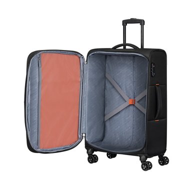 MALETA BLANDA AMERICAN TOURISTER SUN BREAK MEDIANA NEGRO - 5