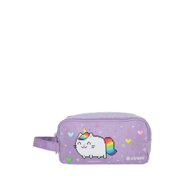 ESTUCHE UNIVERSITY+ 5XT LILAC CATS