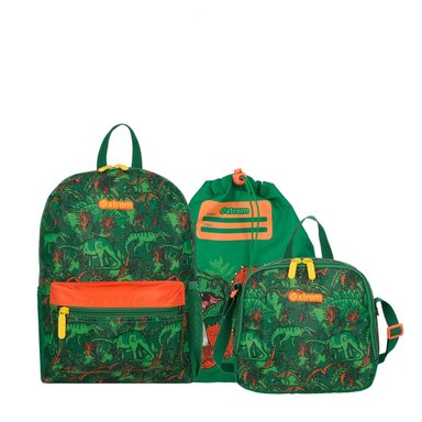 MOCHILA MINIPACK 6XT GREEN DINO