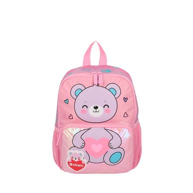 MOCHILA PLAY-TIME 6XT PINK BEAR