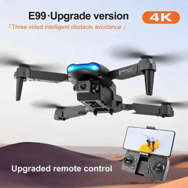 DRON PROFESIONAL E99 PRO DOBLE CAMARA HD ESTUCHE Y REPUESTO - 2