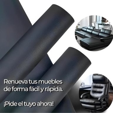 PARCHE DE REPARACIÓN DE CUERO ADHESIVO - PACK X2 UNIDADES