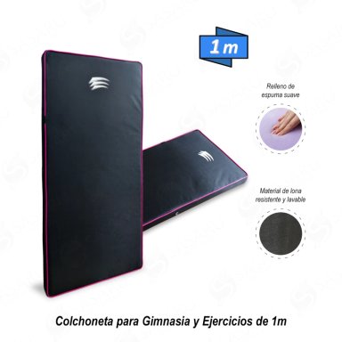COLCHONETA PARA GIMNASIA Y EJERCICIOS DE 1M