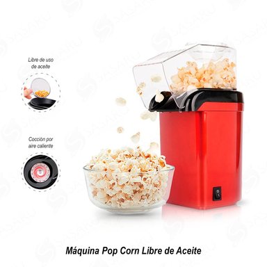 MÁQUINA POPCORN TEKHOME IMPORTACIONES HACER LIBRE ACEITE