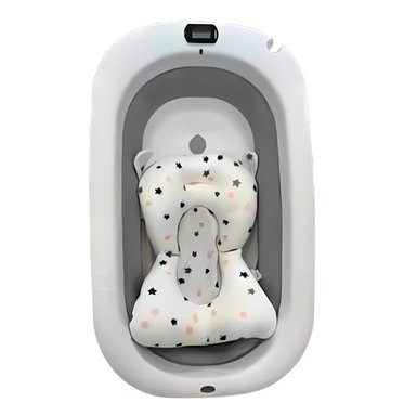 BAÑERA TINA DE BAÑO PARA BEBE PLEGABLE PLOMO