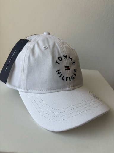 GORRA TOMMY HILFIGER COLOR BLANCA PARA MUJER