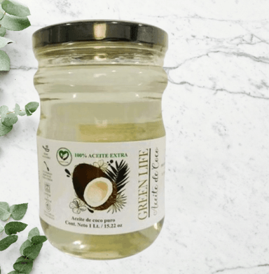 ACEITE DE COCO VIRGEN X 1 LITRO GREEN LIFE - 2