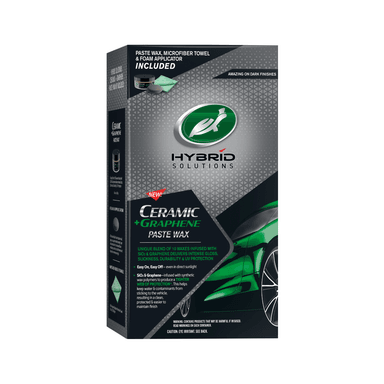 CERA CERÁMICO TURTLE WAX + GRAFENO EN PASTA CERAMIC + GRAPHENE PASTE WAX 156G KIT