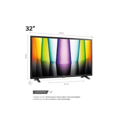 TELEVISOR LED LG 32 HD HDR 10 SMART TV 32LQ600BPSA WEBOS CON MAGIC REMOTE - 4