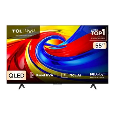 TELEVISOR TCL 55'' QLED PREMIUM 4K UHD GOOGLE TV 55P7L AÑO 2026 - 1