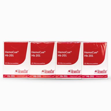 EQUIPO MÉDICO HEMOCUE HB-201 BLISTER MICROCUBETAS 100 UND