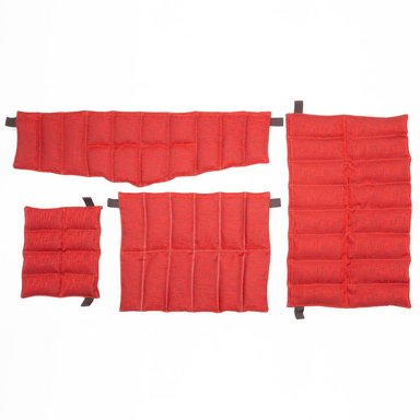 COMPRESA DE SEMILLA 4PZS HIERBAS AROMÁTICAS MODELO ROJO