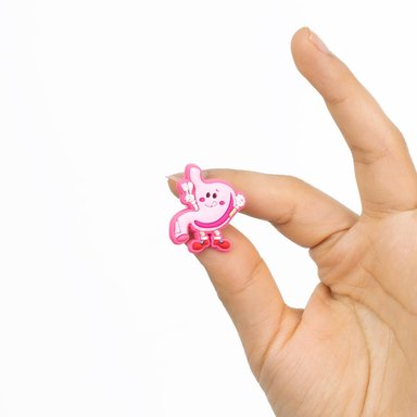 PIN DECORATIVO PARA ESTETOSCOPIO KAMED DISEÑO ESTÓMAGO - 2