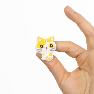 PIN DECORATIVO PARA ESTETOSCOPIO KAMED DISEÑO GATO - 2